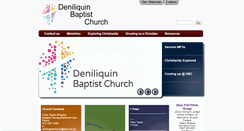 Desktop Screenshot of denibaptistchurch.com
